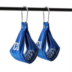 Capital Sports Armlug Ab Slings, max. 120 kg, modrá, tréninkové ramenní opěrky, karabinové háky obraz