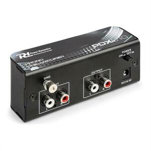 Power Dynamics PDX010, phono předzesilovač, phono-line, stereo předzesilovač obraz
