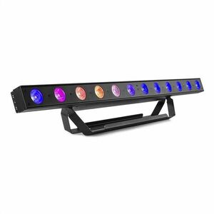 Beamz Professional LCB145, LED světelná rampa, 12 x 8, 12 x 8 W RGBW LED, DMX, černá obraz