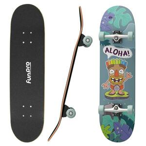 Fun pro Skate 21 Skateboard malý pro děti javorové dřevo Cool designy obraz
