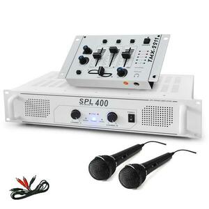 Electronic-Star DJ-94, 1200 W, DJ set, zesilovač, mixpult, mikrofon obraz