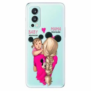 Odolné silikonové pouzdro iSaprio - Mama Mouse Blond and Girl - OnePlus Nord 2 5G obraz