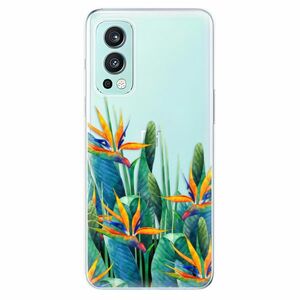 Odolné silikonové pouzdro iSaprio - Exotic Flowers - OnePlus Nord 2 5G obraz