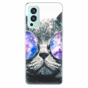 Odolné silikonové pouzdro iSaprio - Galaxy Cat - OnePlus Nord 2 5G obraz