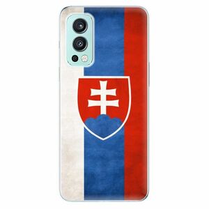 Odolné silikonové pouzdro iSaprio - Slovakia Flag - OnePlus Nord 2 5G obraz
