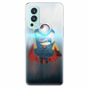 Odolné silikonové pouzdro iSaprio - Mimons Superman 02 - OnePlus Nord 2 5G obraz