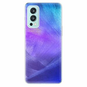 Odolné silikonové pouzdro iSaprio - Purple Feathers - OnePlus Nord 2 5G obraz