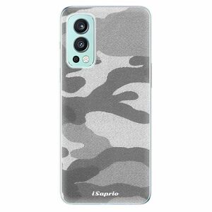 Odolné silikonové pouzdro iSaprio - Gray Camuflage 02 - OnePlus Nord 2 5G obraz