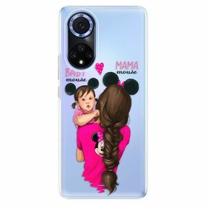 Odolné silikonové pouzdro iSaprio - Mama Mouse Brunette and Girl - Huawei Nova 9 obraz