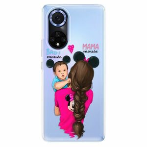 Odolné silikonové pouzdro iSaprio - Mama Mouse Brunette and Boy - Huawei Nova 9 obraz