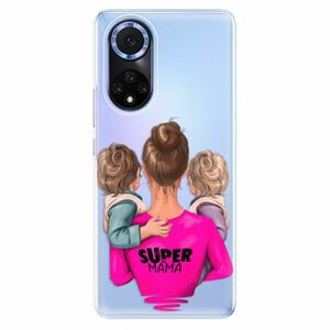 Odolné silikonové pouzdro iSaprio - Super Mama - Two Boys - Huawei Nova 9 obraz