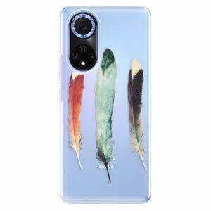 Odolné silikonové pouzdro iSaprio - Three Feathers - Huawei Nova 9 obraz