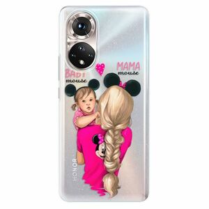 Odolné silikonové pouzdro iSaprio - Mama Mouse Blond and Girl - Honor 50 obraz