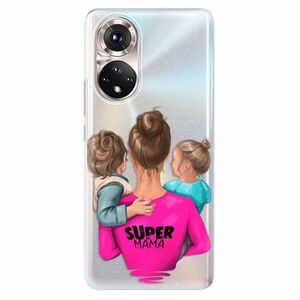 Odolné silikonové pouzdro iSaprio - Super Mama - Boy and Girl - Honor 50 obraz