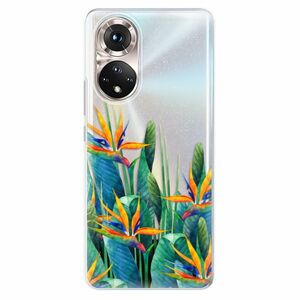 Odolné silikonové pouzdro iSaprio - Exotic Flowers - Honor 50 obraz