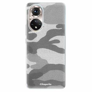 Odolné silikonové pouzdro iSaprio - Gray Camuflage 02 - Honor 50 obraz