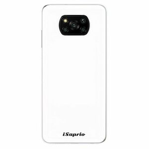 Odolné silikonové pouzdro iSaprio - 4Pure - bílý - Xiaomi Poco X3 Pro / X3 NFC obraz