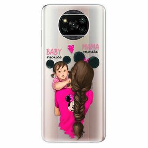 Odolné silikonové pouzdro iSaprio - Mama Mouse Brunette and Girl - Xiaomi Poco X3 Pro / X3 NFC obraz