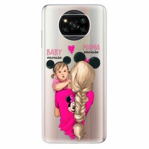 Odolné silikonové pouzdro iSaprio - Mama Mouse Blond and Girl - Xiaomi Poco X3 Pro / X3 NFC obraz