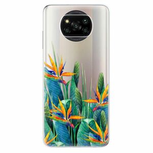 Odolné silikonové pouzdro iSaprio - Exotic Flowers - Xiaomi Poco X3 Pro / X3 NFC obraz