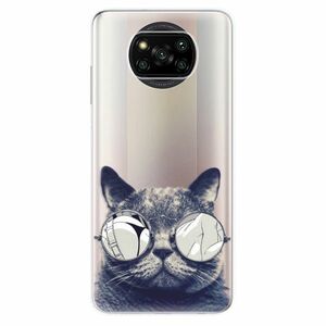 Odolné silikonové pouzdro iSaprio - Crazy Cat 01 - Xiaomi Poco X3 Pro / X3 NFC obraz