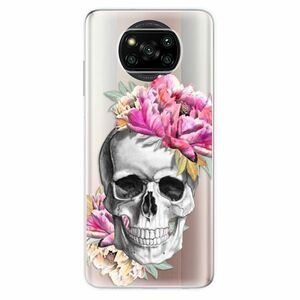 Odolné silikonové pouzdro iSaprio - Pretty Skull - Xiaomi Poco X3 Pro / X3 NFC obraz