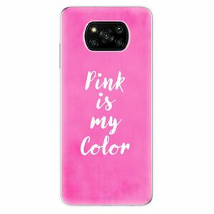 Odolné silikonové pouzdro iSaprio - Pink is my color - Xiaomi Poco X3 Pro / X3 NFC obraz