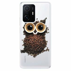 Odolné silikonové pouzdro iSaprio - Owl And Coffee - Xiaomi 11T / 11T Pro obraz