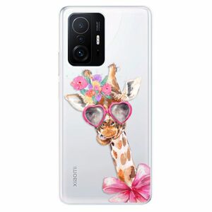 Odolné silikonové pouzdro iSaprio - Lady Giraffe - Xiaomi 11T / 11T Pro obraz