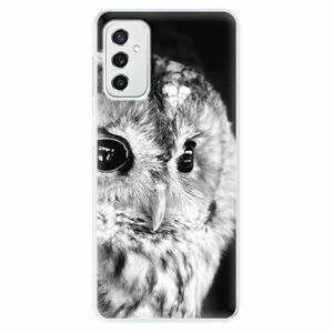 Odolné silikonové pouzdro iSaprio - BW Owl - Samsung Galaxy M52 5G obraz