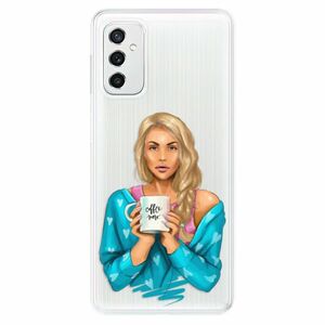 Odolné silikonové pouzdro iSaprio - Coffe Now - Blond - Samsung Galaxy M52 5G obraz