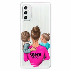 Odolné silikonové pouzdro iSaprio - Super Mama - Boy and Girl - Samsung Galaxy M52 5G obraz
