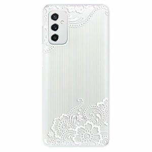 Odolné silikonové pouzdro iSaprio - White Lace 02 - Samsung Galaxy M52 5G obraz