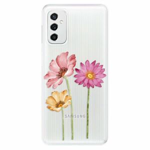 Odolné silikonové pouzdro iSaprio - Three Flowers - Samsung Galaxy M52 5G obraz