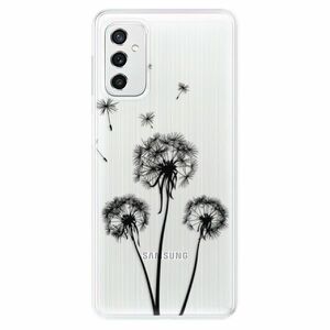 Odolné silikonové pouzdro iSaprio - Three Dandelions - black - Samsung Galaxy M52 5G obraz