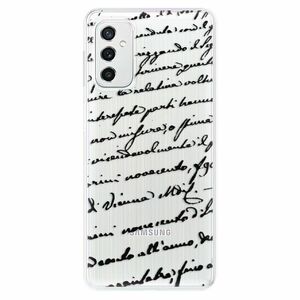 Odolné silikonové pouzdro iSaprio - Handwriting 01 - black - Samsung Galaxy M52 5G obraz