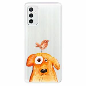 Odolné silikonové pouzdro iSaprio - Dog And Bird - Samsung Galaxy M52 5G obraz