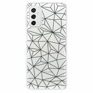 Odolné silikonové pouzdro iSaprio - Abstract Triangles 03 - black - Samsung Galaxy M52 5G obraz
