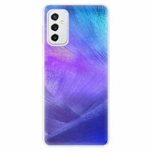 Odolné silikonové pouzdro iSaprio - Purple Feathers - Samsung Galaxy M52 5G obraz