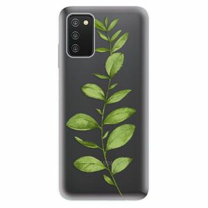 Odolné silikonové pouzdro iSaprio - Green Plant 01 - Samsung Galaxy A03s obraz