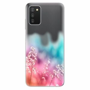 Odolné silikonové pouzdro iSaprio - Rainbow Grass - Samsung Galaxy A03s obraz