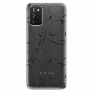 Odolné silikonové pouzdro iSaprio - Fancy - black - Samsung Galaxy A03s obraz