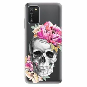 Odolné silikonové pouzdro iSaprio - Pretty Skull - Samsung Galaxy A03s obraz