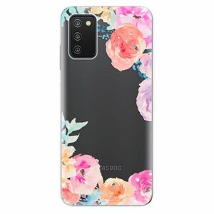 Odolné silikonové pouzdro iSaprio - Flower Brush - Samsung Galaxy A03s obraz