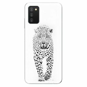 Odolné silikonové pouzdro iSaprio - White Jaguar - Samsung Galaxy A03s obraz