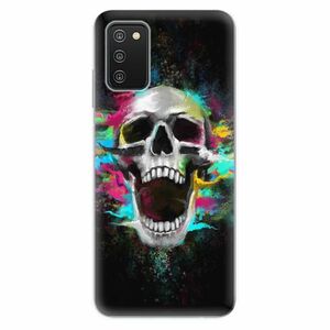 Odolné silikonové pouzdro iSaprio - Skull in Colors - Samsung Galaxy A03s obraz