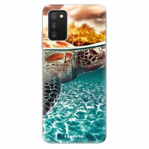 Odolné silikonové pouzdro iSaprio - Turtle 01 - Samsung Galaxy A03s obraz
