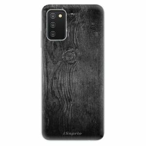 Odolné silikonové pouzdro iSaprio - Black Wood 13 - Samsung Galaxy A03s obraz
