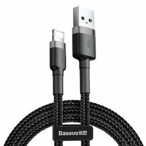 Nabíjecí a datový odolný kabel Baseus USB na Lightning pro iPhone, iPad – 2.4A, 1m obraz