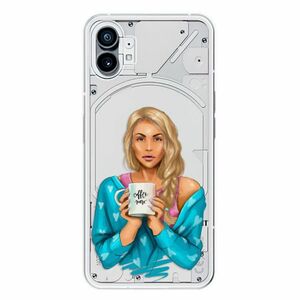 Odolné silikonové pouzdro iSaprio - Coffe Now - Blond - Nothing Phone (1) obraz